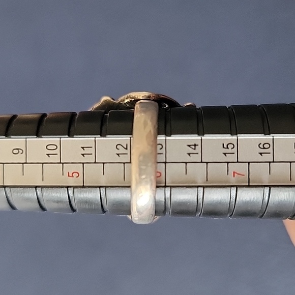 Turritella Agate Ring Sterling Silver - Picture 8 of 8